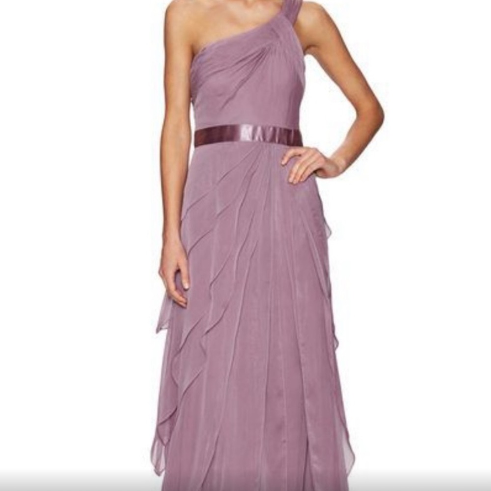Adrianna Papell one shoulder formal dress